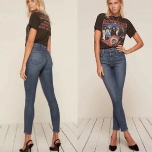 Reformation High & Skinny Jeans (Rhine)